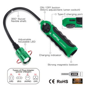 Cordless LED Flexible Inspection Lamp
